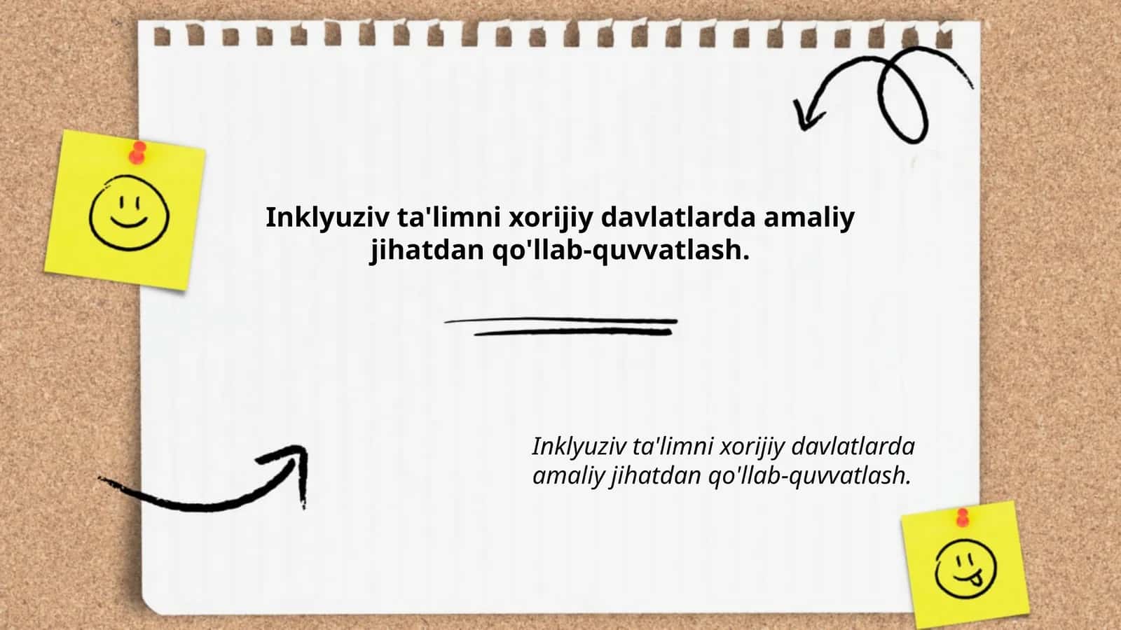 Inklyuziv ta'limni xorijiy davlatlarda amaliy jihatdan qo'llab-quvvatlash
