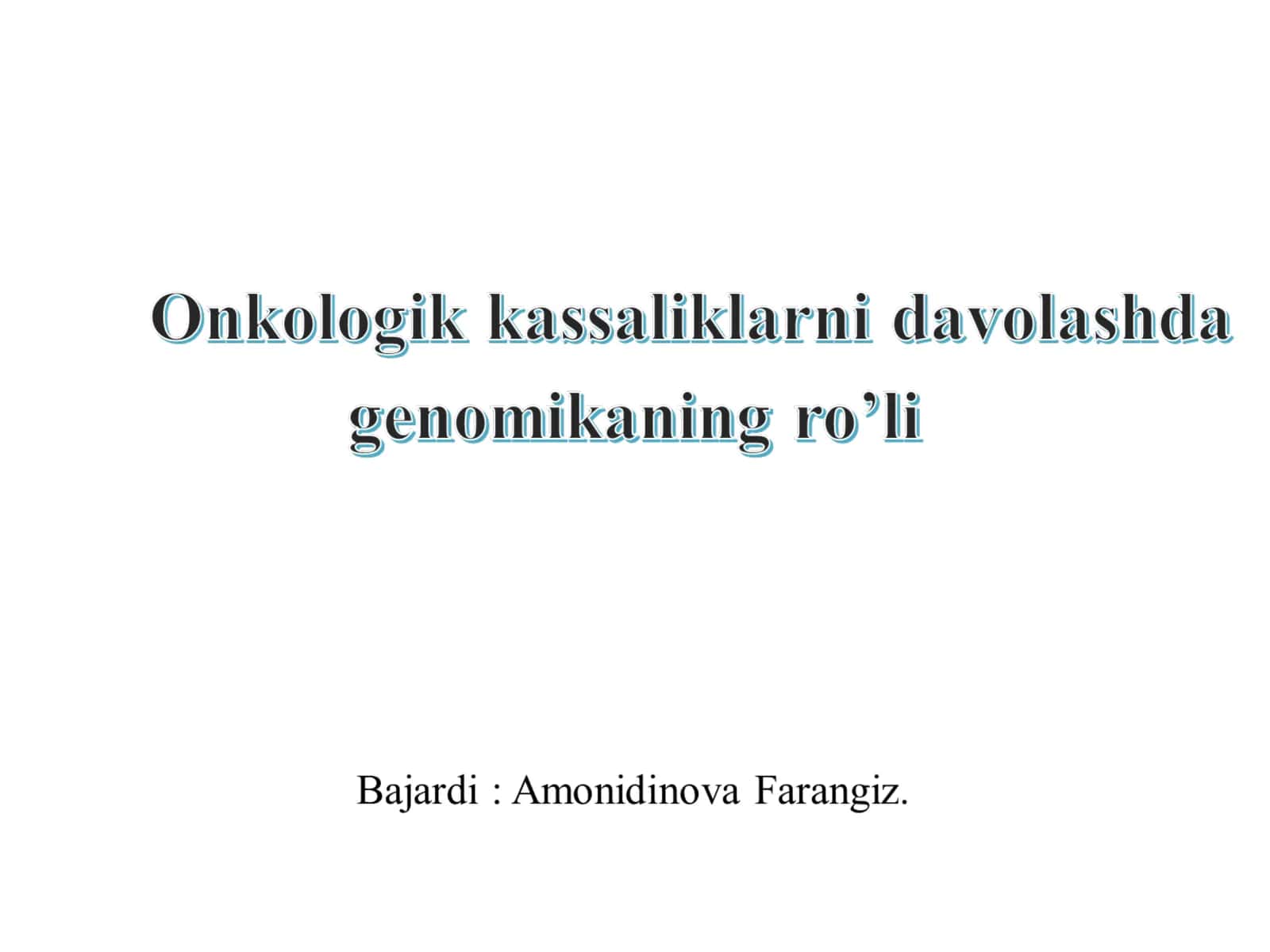 Malign shish