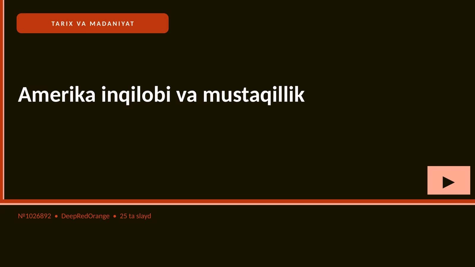 Amerika inqilobi va mustaqillik