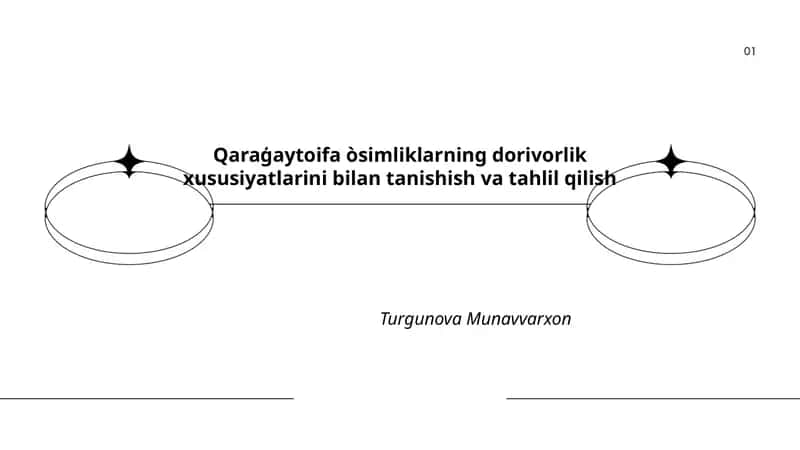 Qarağaytoifa òsimliklarning dorivorlik xususiyatlarini bilan tanishish va tahlil qilish