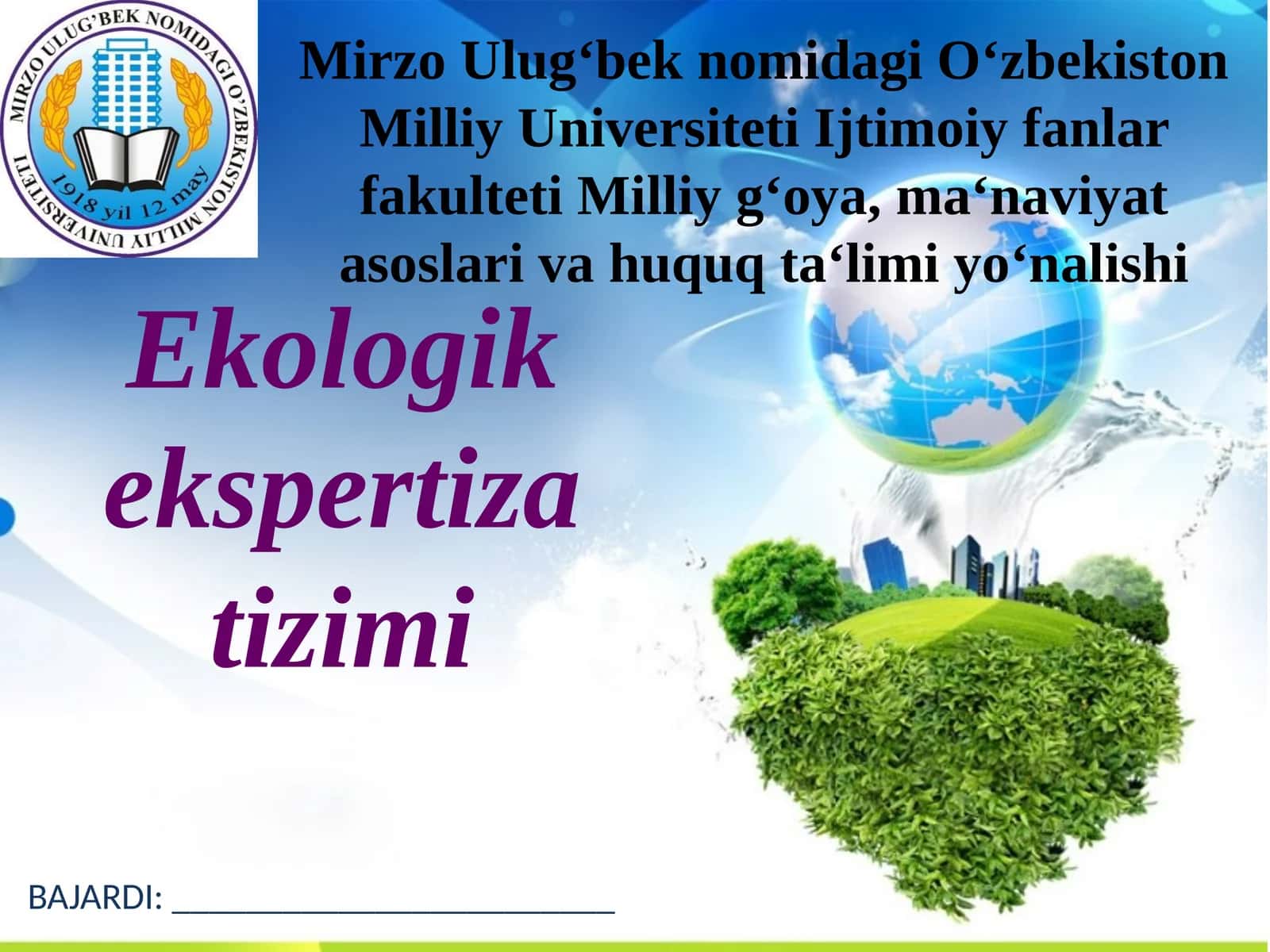 Ekologik ekspertiza