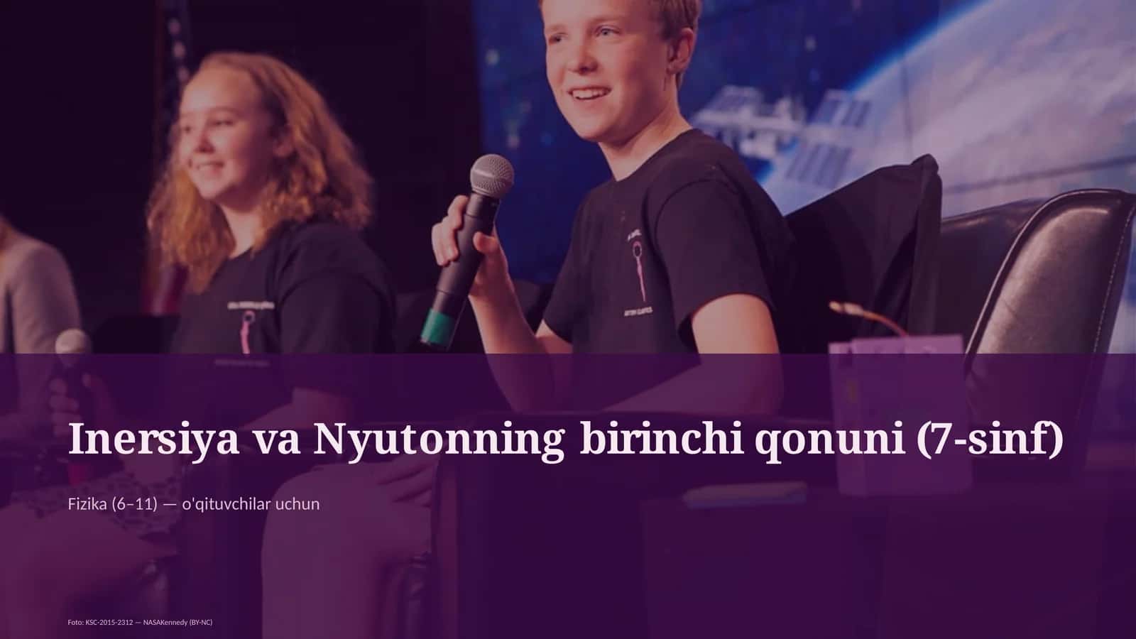 Inersiya va Nyutonning birinchi qonuni (7-sinf)