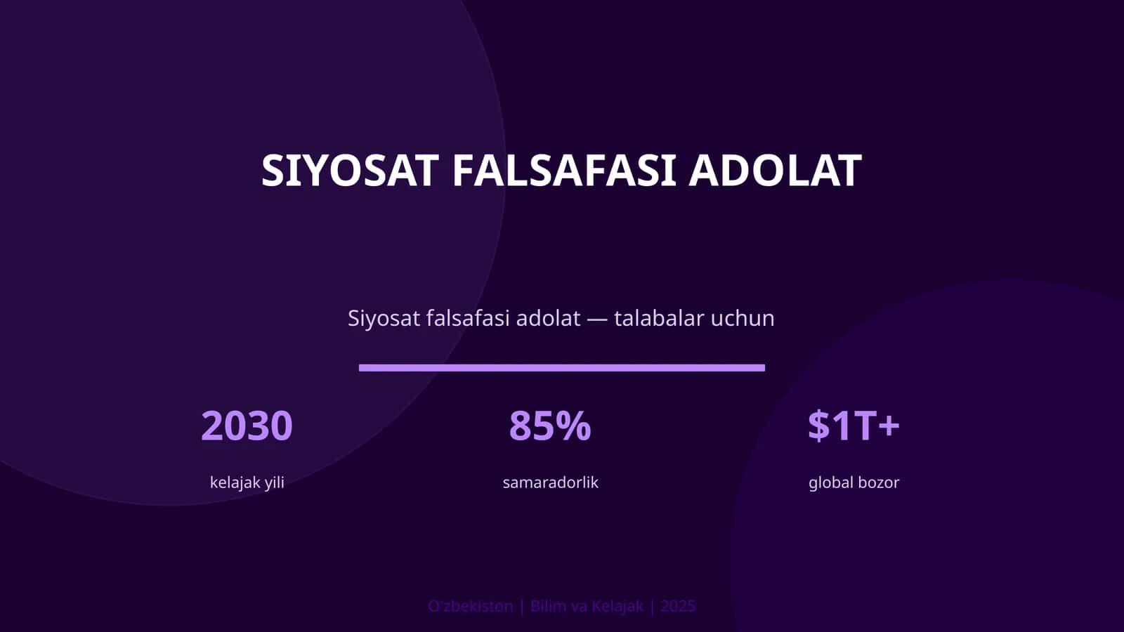 Siyosat Falsafasi Adolat