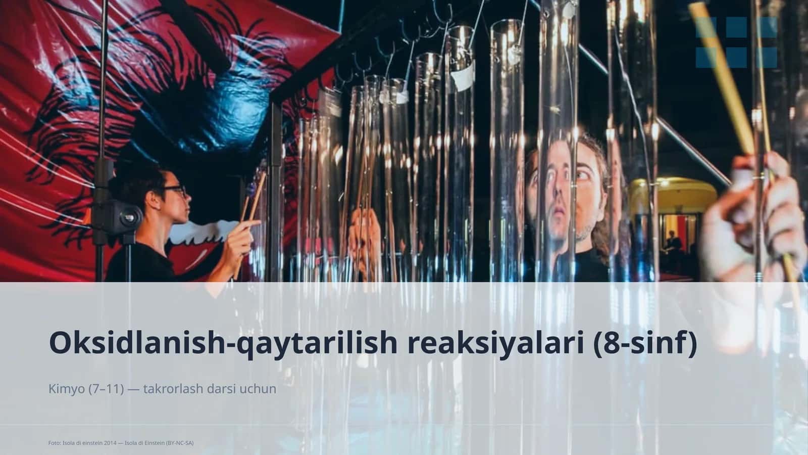 Oksidlanish-qaytarilish reaksiyalari (8-sinf)