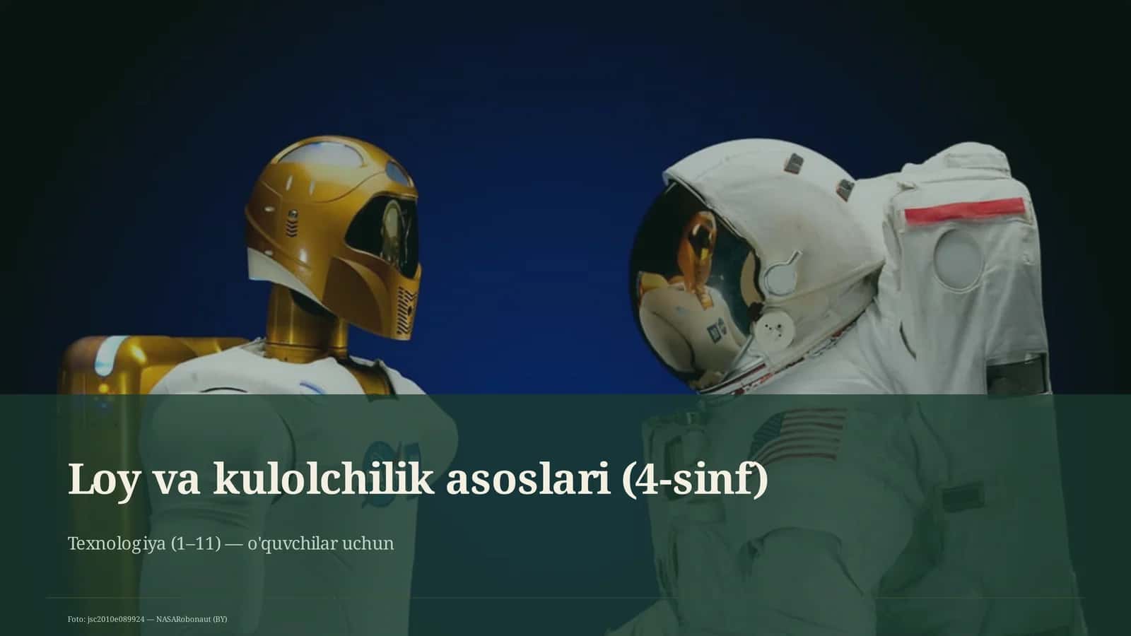 Loy va kulolchilik asoslari (4-sinf)