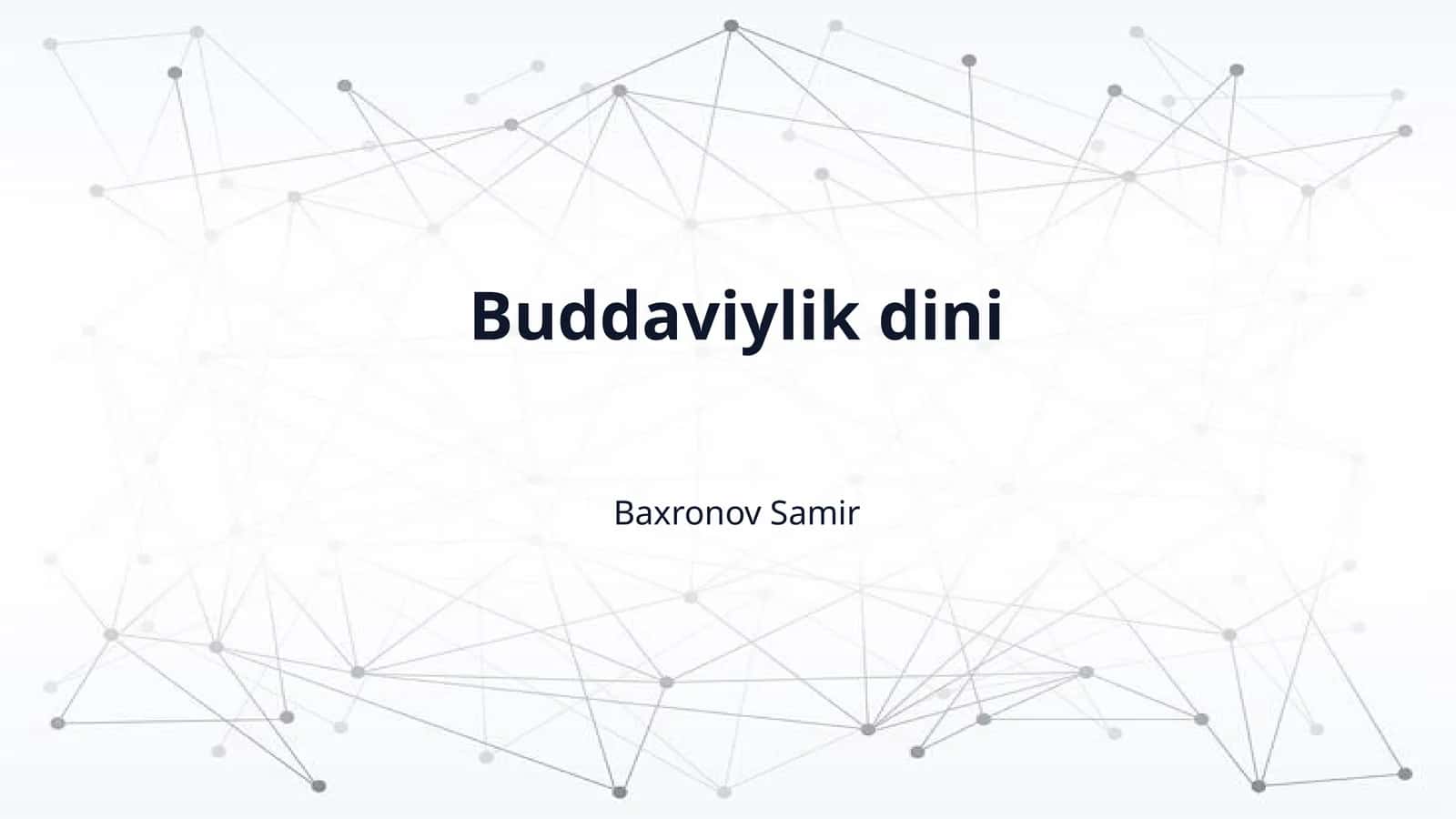 Buddaviylik dini