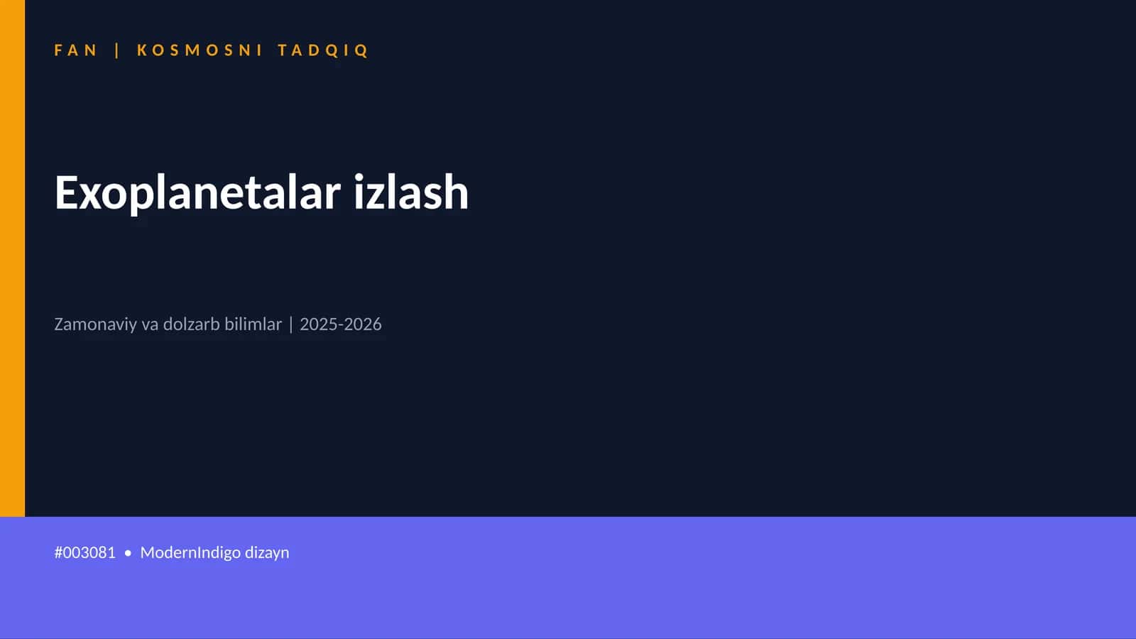 Exoplanetalar izlash