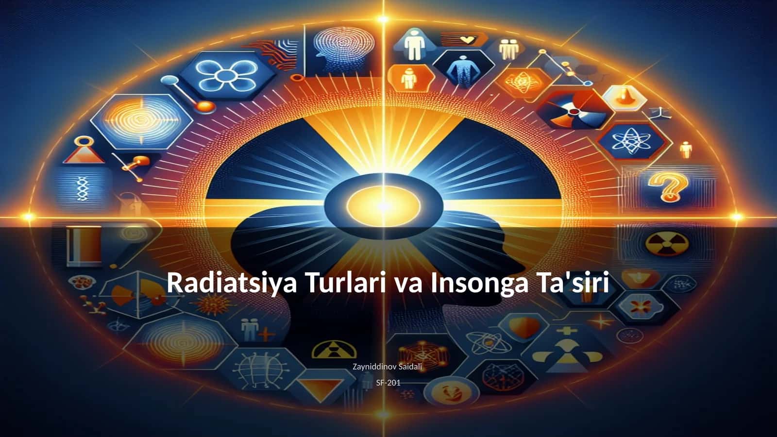 Radiatsiya Turlari va Insonga Ta'siri