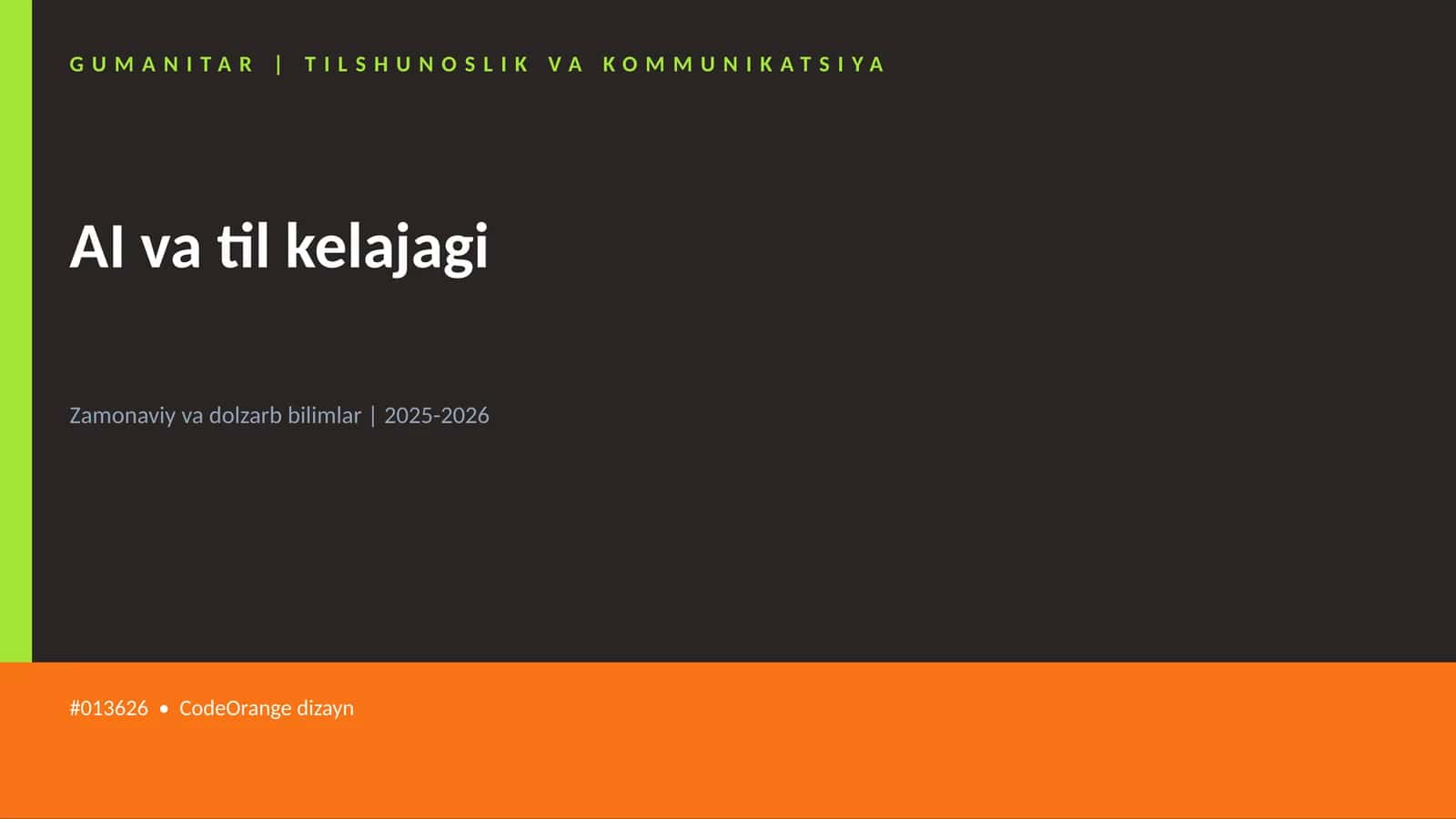 AI va til kelajagi