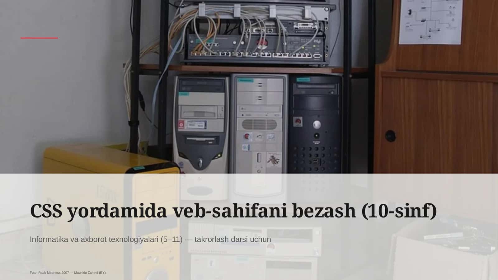 Informatika va axborot texnologiyalari (5-11) — takrorlash darsi uchun
