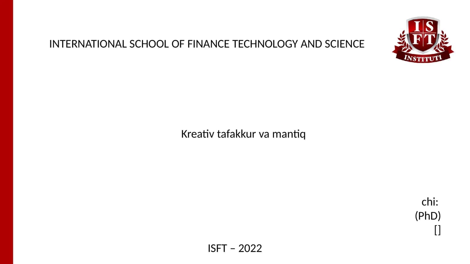 Tafakkur va Mantiq