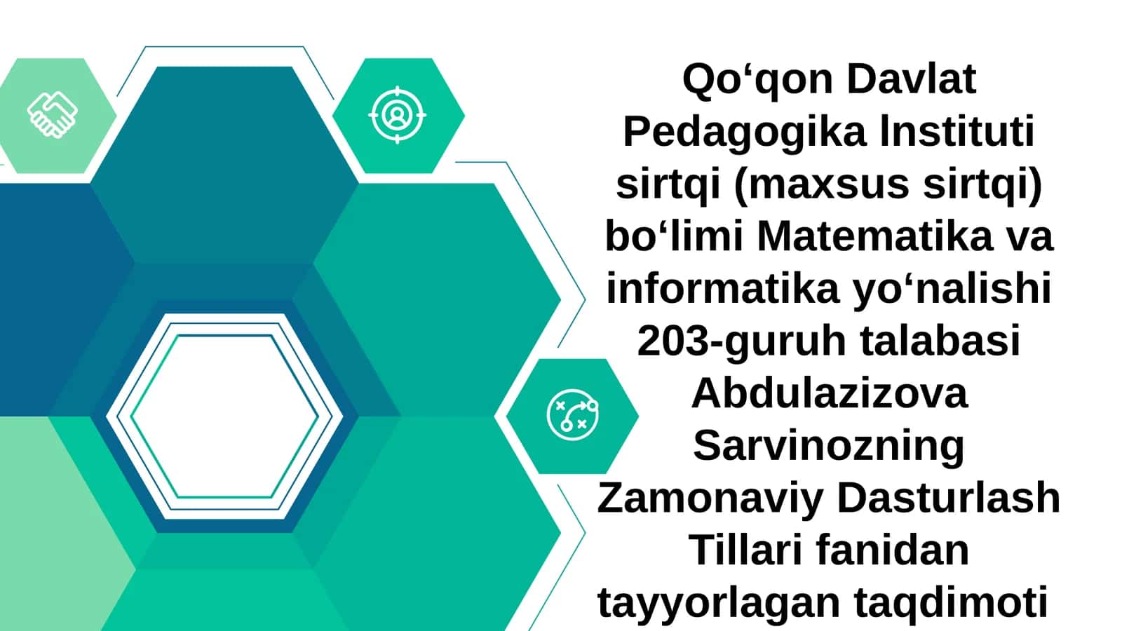 Zamonaviy Dasturlash Tillarida Obyektga Yo'naltirilgan Dasturlash Tillari