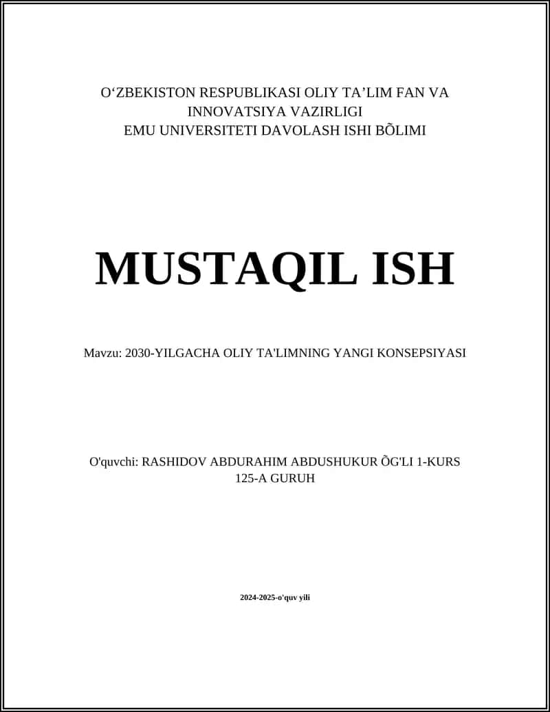 Raqamli ta'lim texnologiyalari