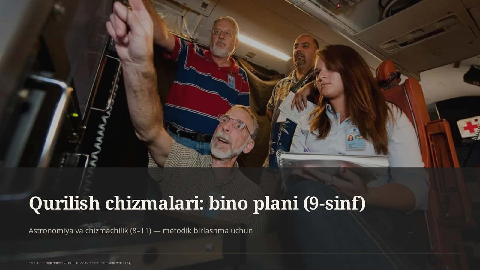 Qurilish chizmalari: bino plani (9-sinf)