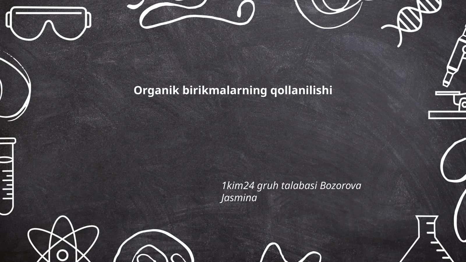 Organik kimyo sanoati