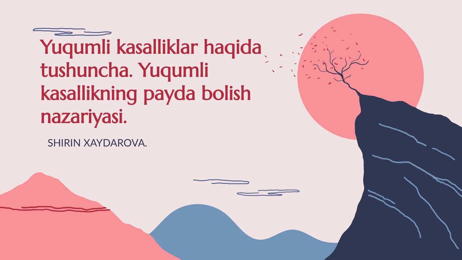 Yuqumli kasalliklar haqida tushuncha