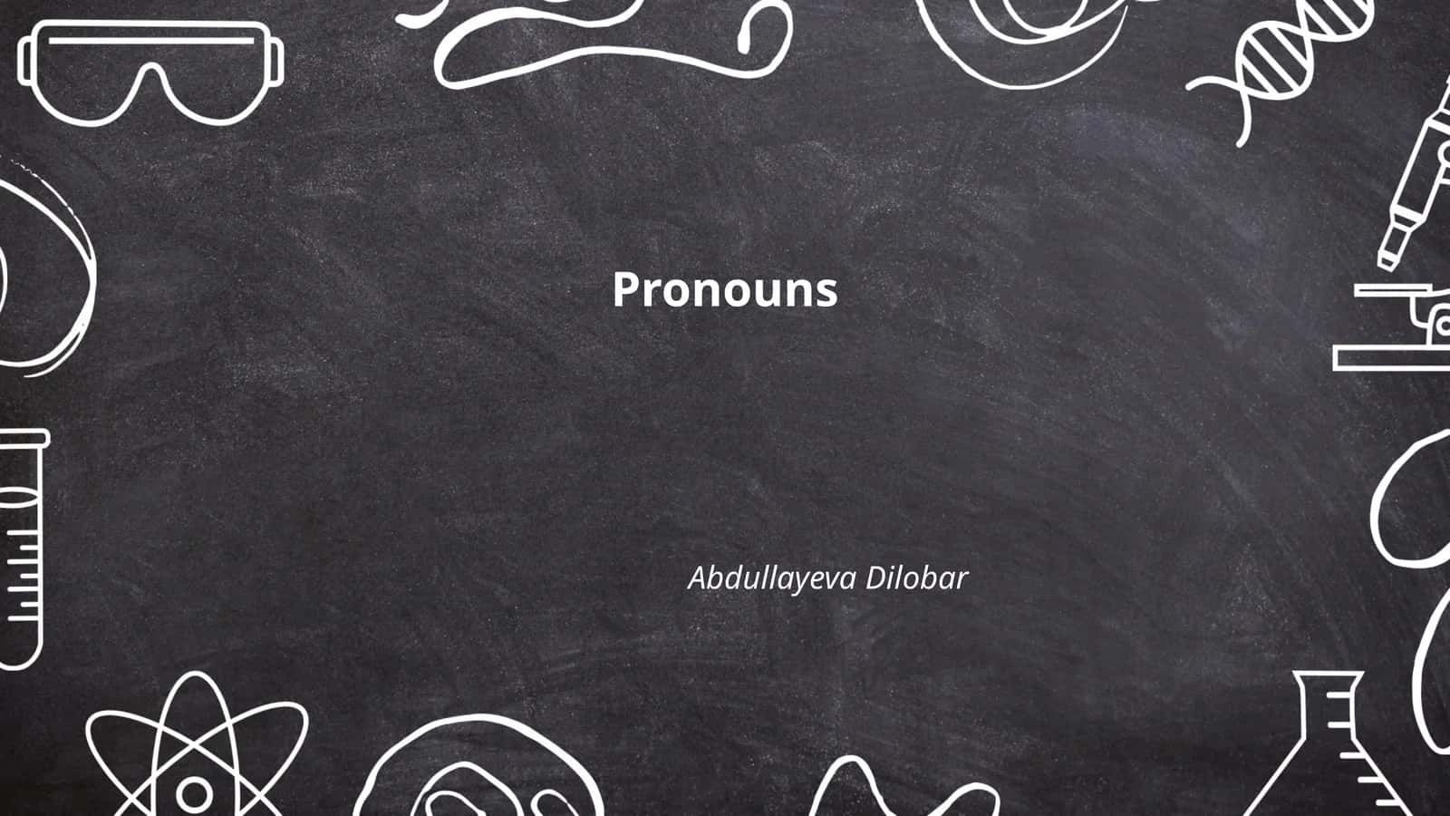 Pronouns