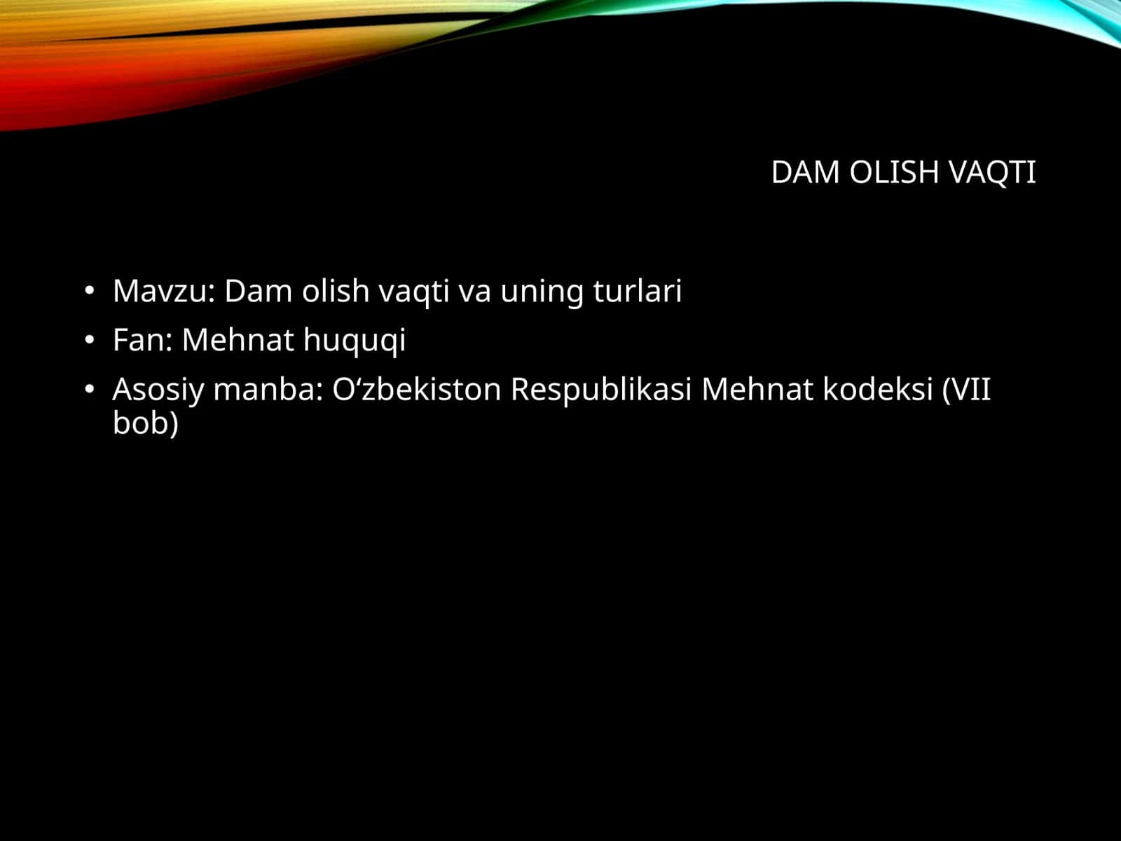 Damolish vaqti