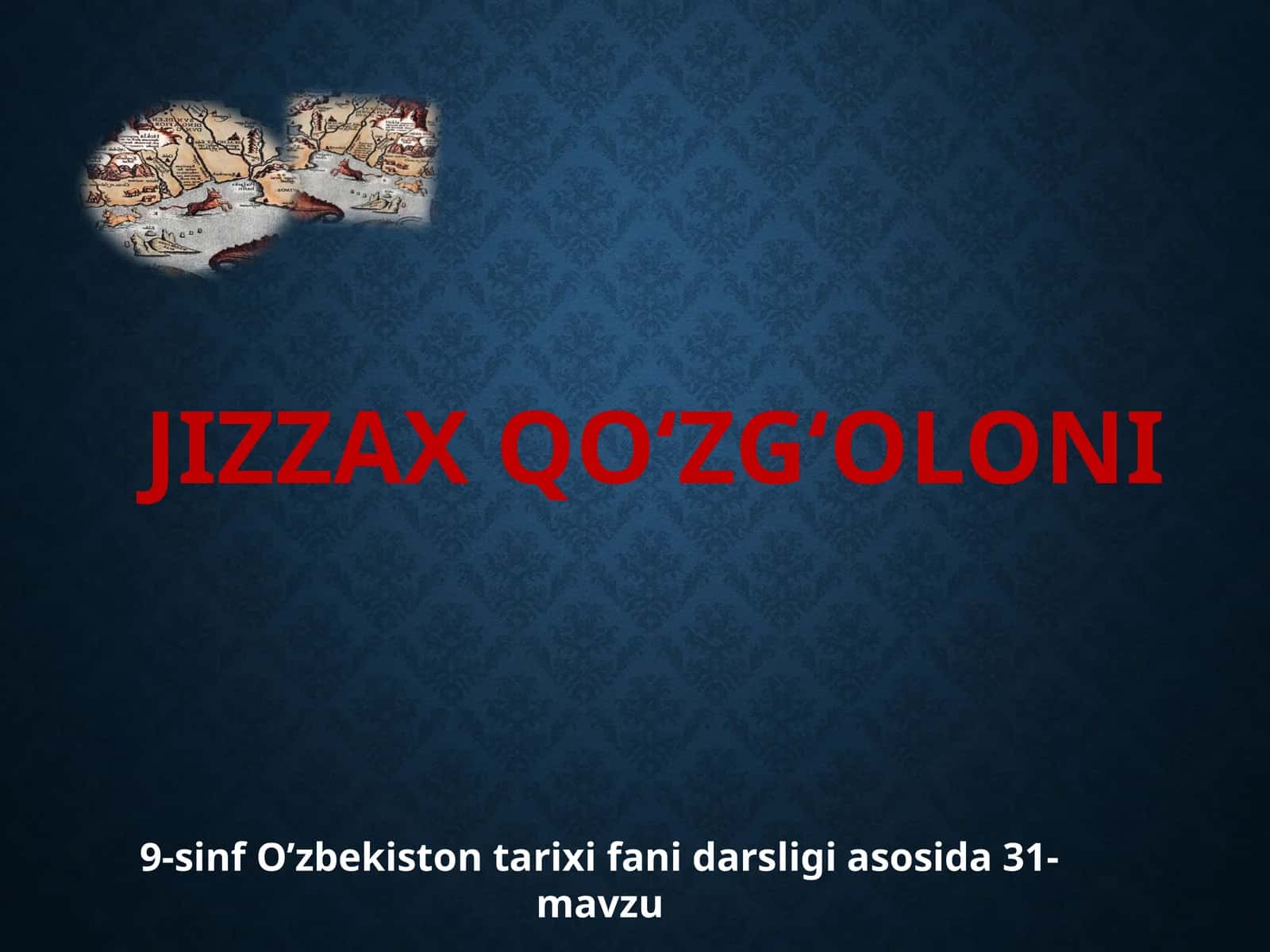 Jizzax qo‘zg‘oloni