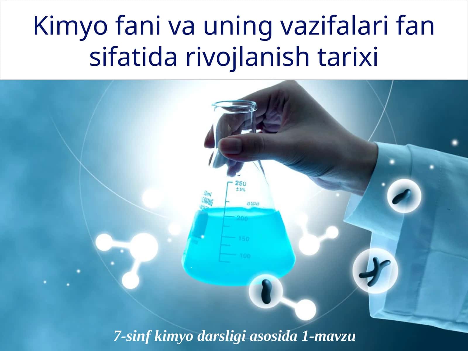 7-sinf kimyo darsligi asosida 1-mavzu