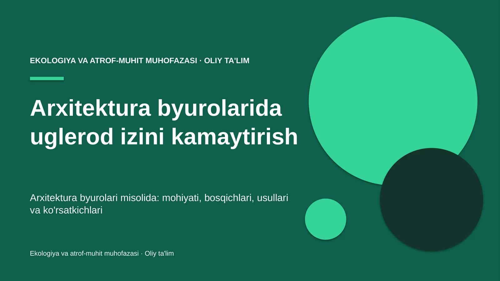 arxitektura byurolarida uglerod izini kamaytirish 9846