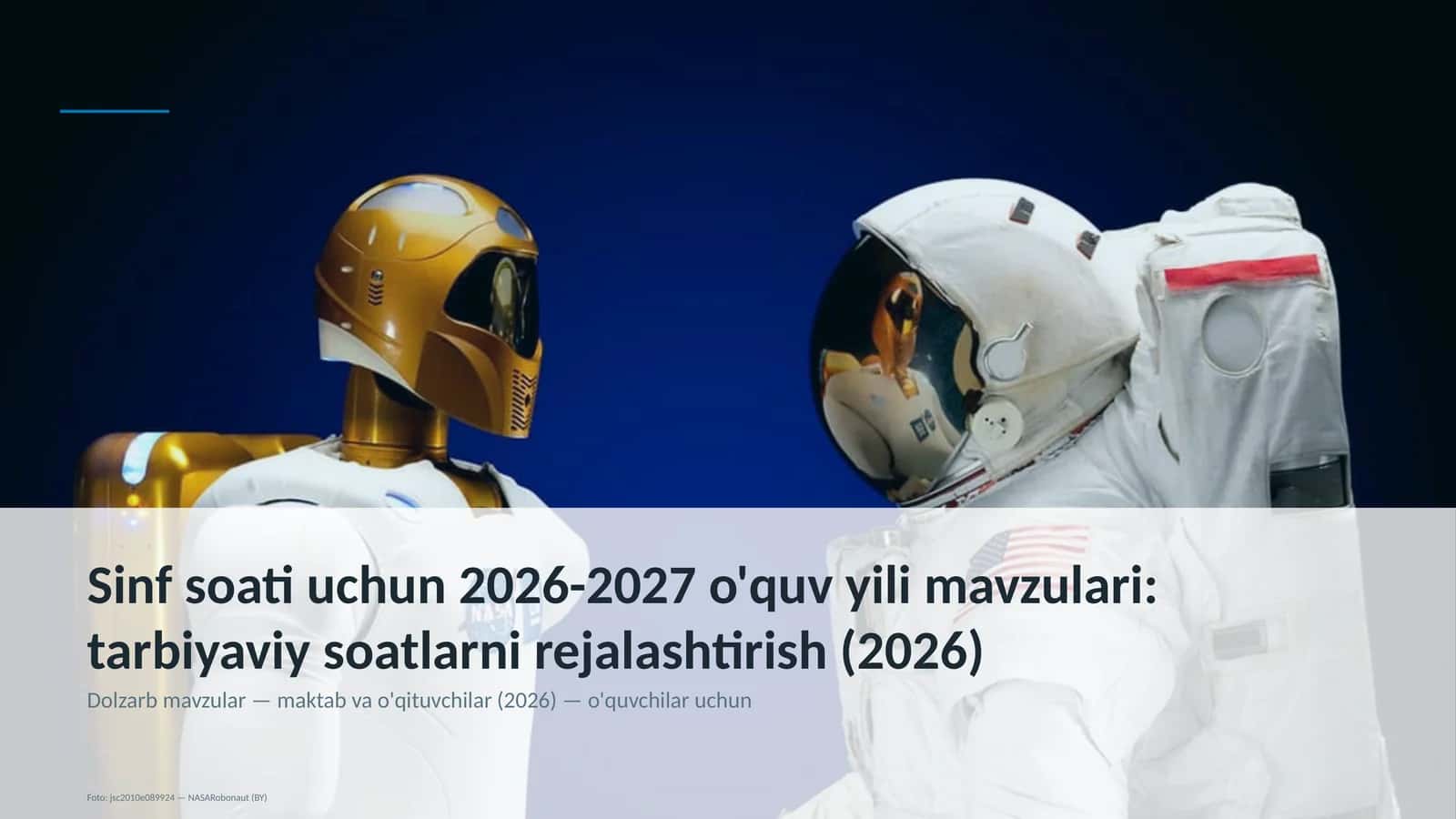 Sinf soati uchun 2026-2027 o'quv yili mavzulari: tarbiyaviy soatlarni rejalashtirish