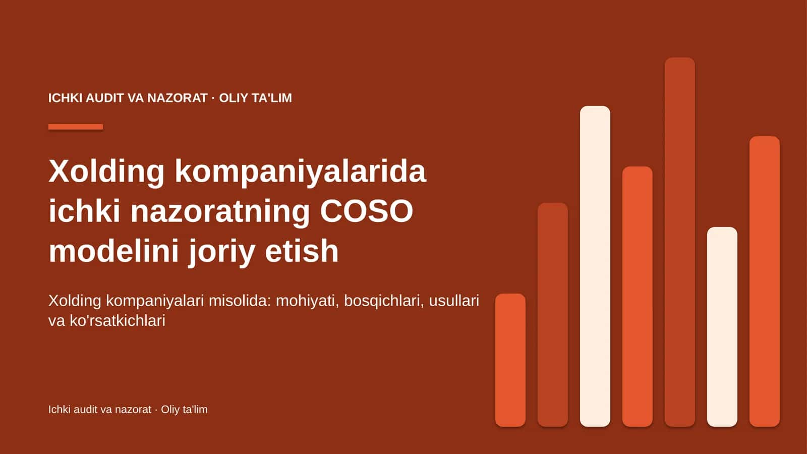 xolding kompaniyalarida ichki nazoratning coso modelini joriy etish 2696