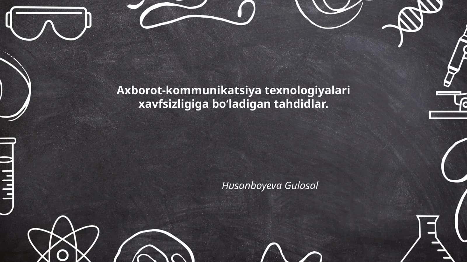 Kiberxavfsizlik