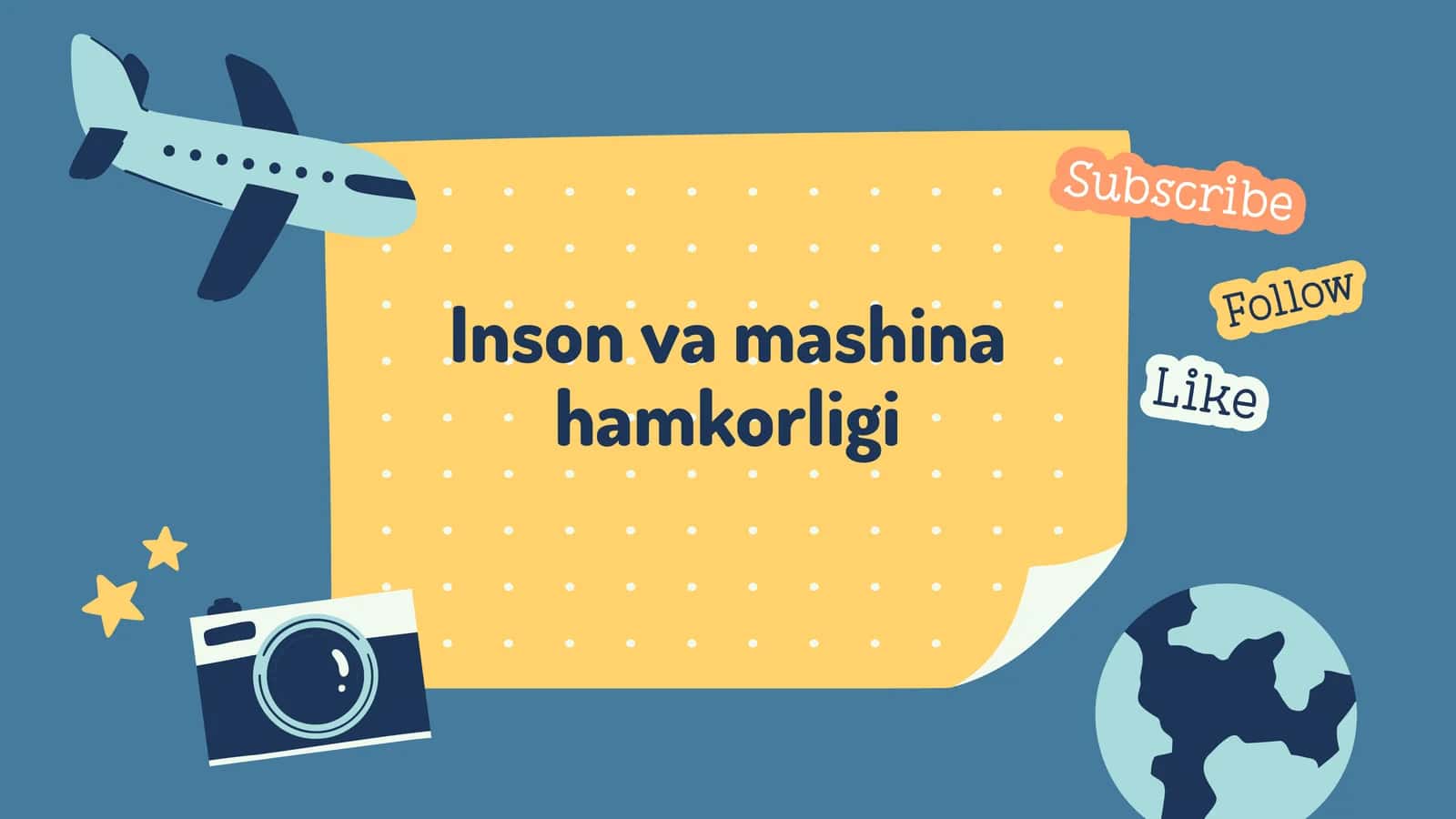 Inson va mashina hamkorligi