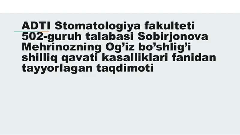 Virus kasalliklarini OBShQda