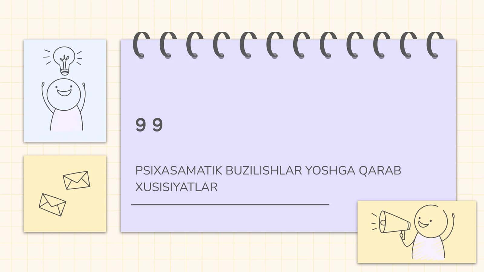 Psixasamatik buzilishlar yoshga qarab xususiyatlar