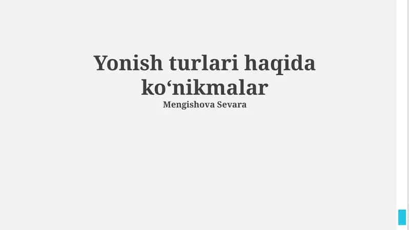 Yong'in xavfsizligi choralari