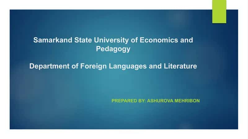 Languages and Literature