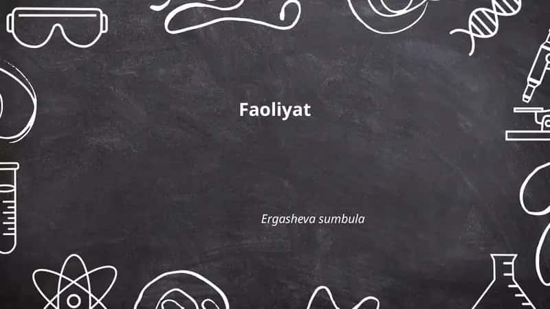 Faoliyat