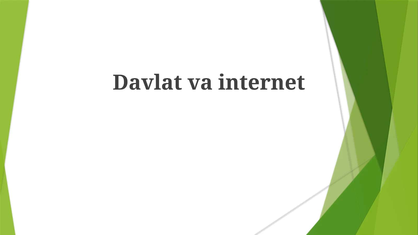 Davlatvainternet