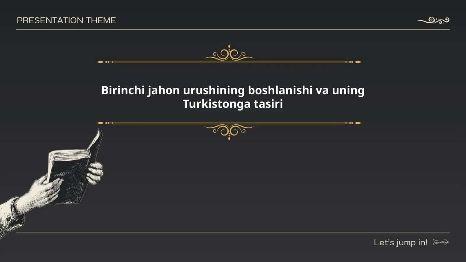 Birinchi jahon urushining boshlanishi va uning Turkistonga tasiri