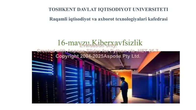Kiberxavfsizlik