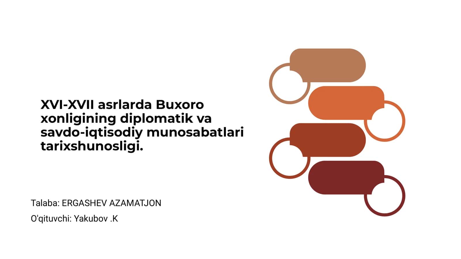 Buxoro xonligining diplomatik va savdo-iqtisodiy munosabatlari tarixshunosligi
