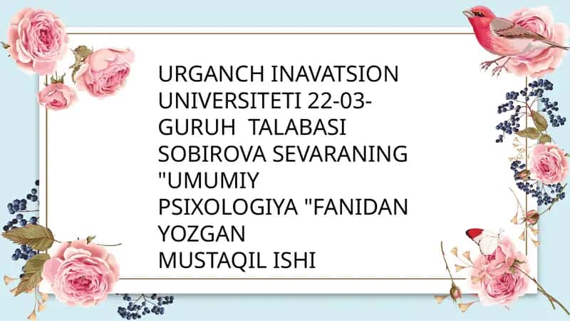 MUSTAQILISHI