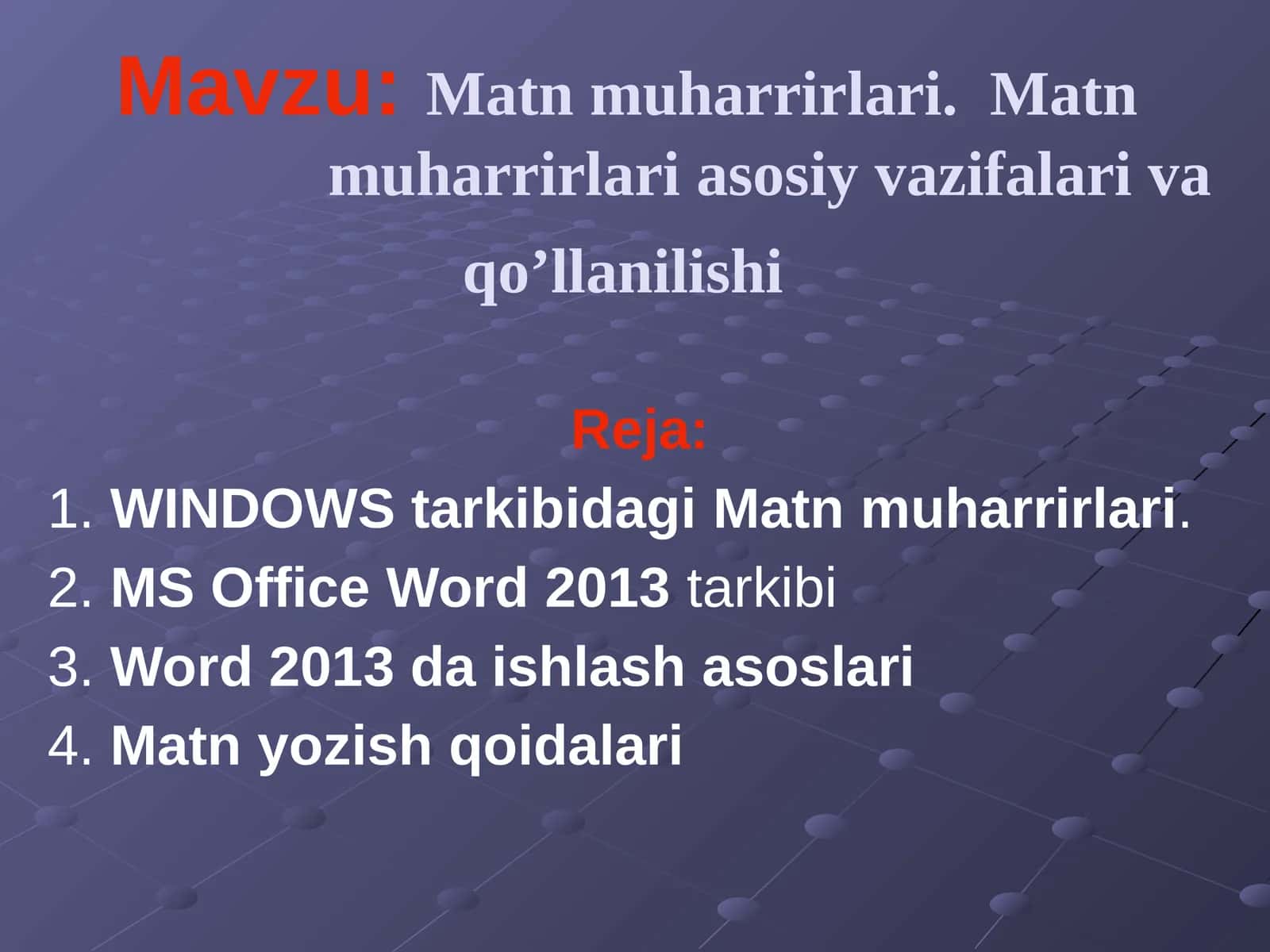 Matn muharrirlari. Matnmuharrirlari asosiy vazifalari va qo’llanilishi