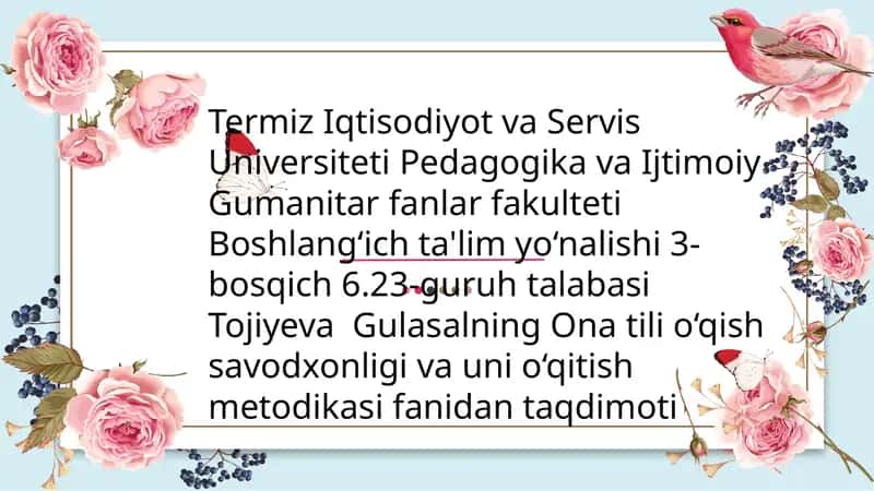 So‘z birikmasi va gap