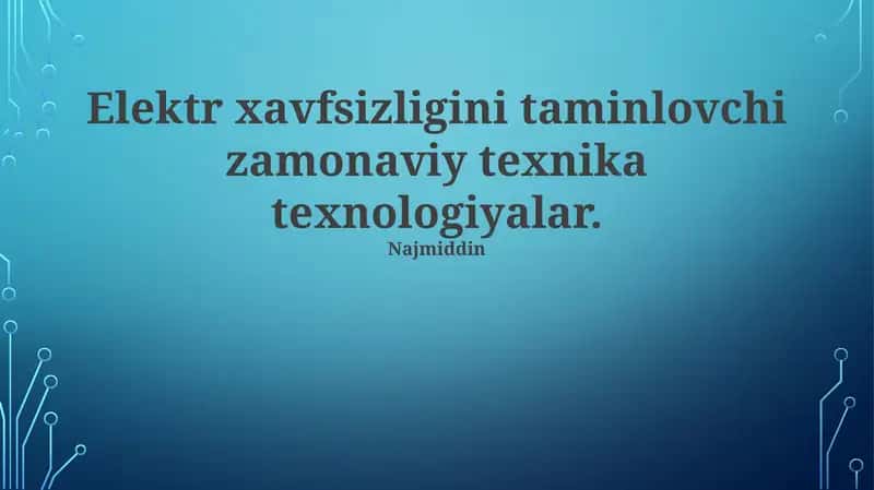 Yer Oqimining Nosahiflik To'xtatuvchilari (YONT)