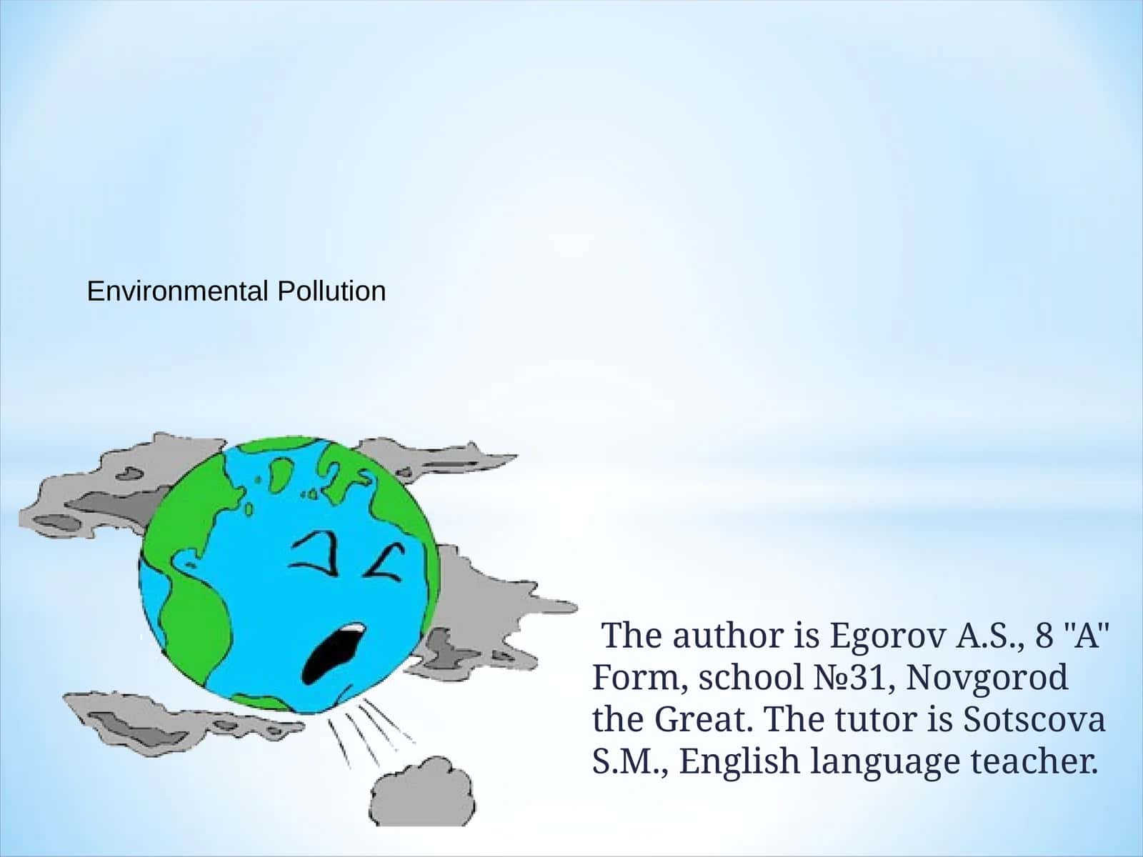 Environmental Pollution