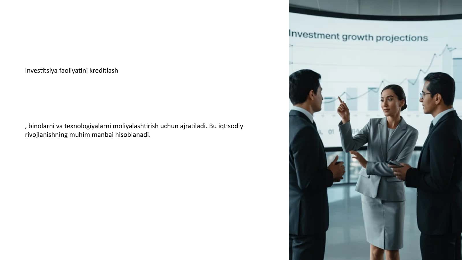Investitsiya faoliyatini kreditlash