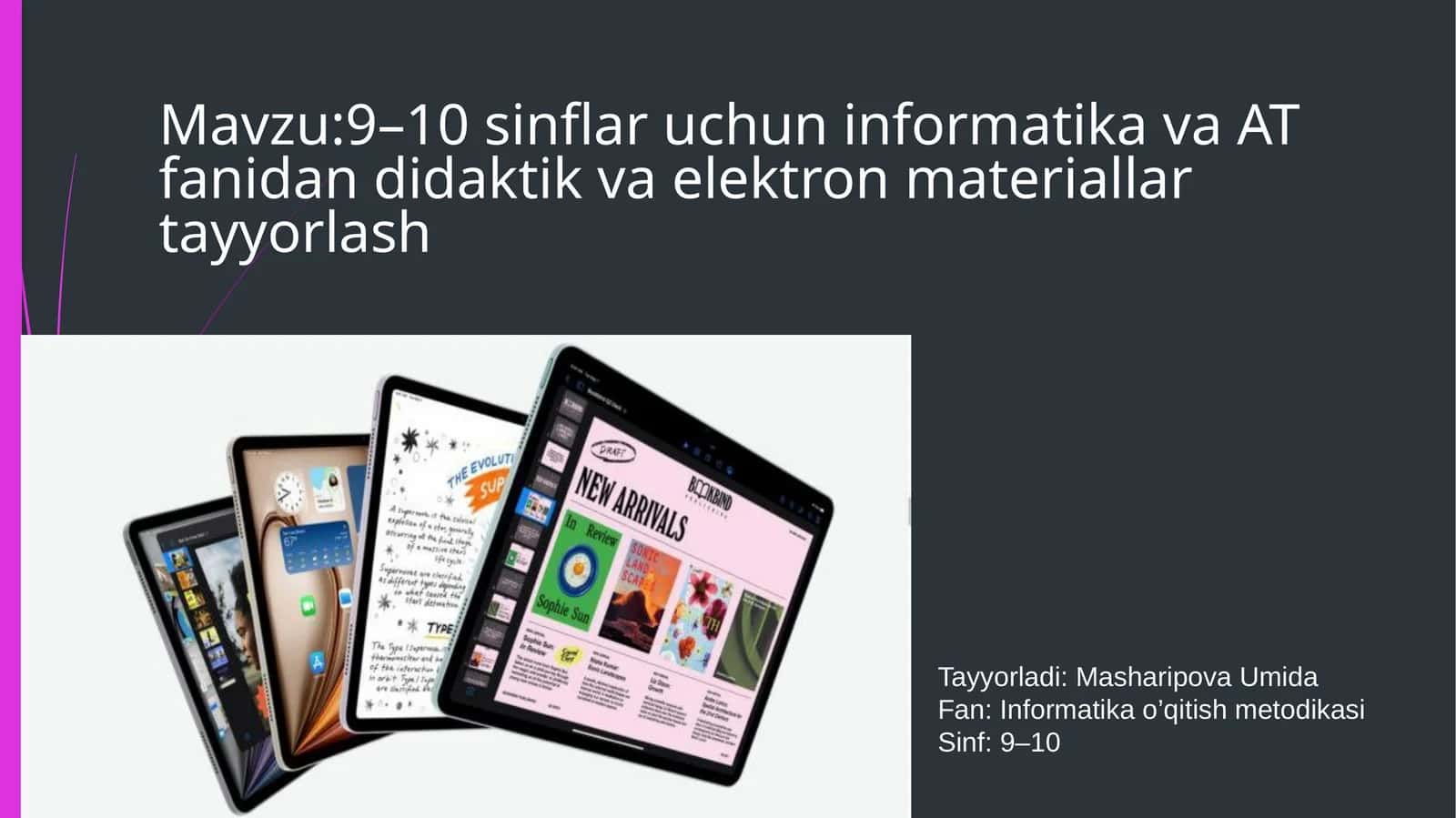 Informatikao’qitishmetodikasi