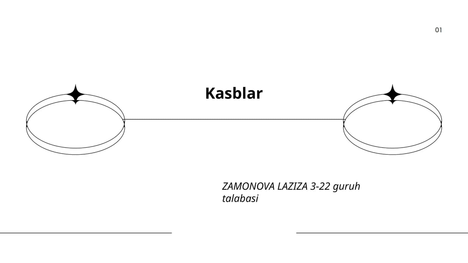ZAMONOVA LAZIZA 3-22 guruh talabasi