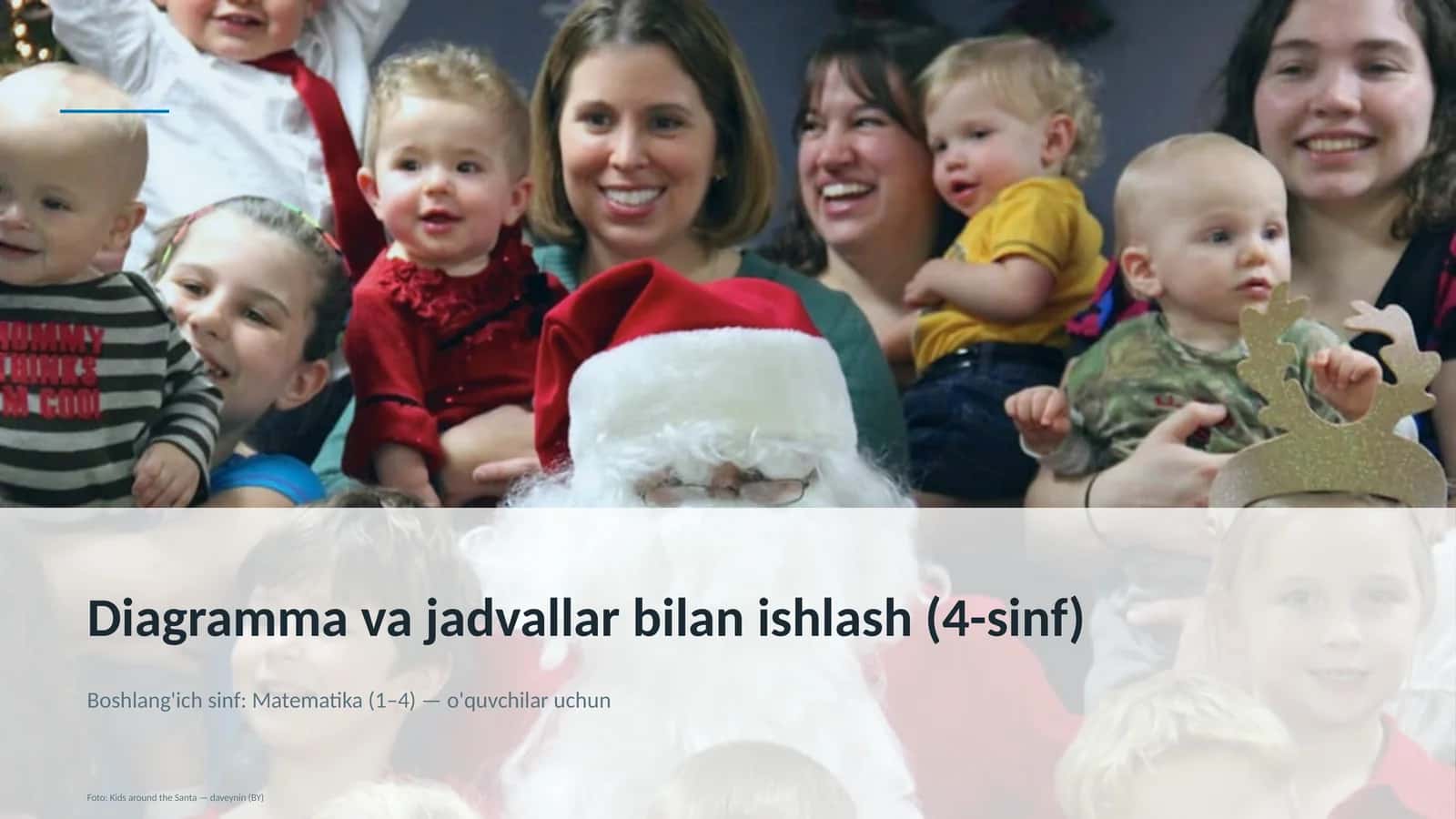Diagramma va jadvallar bilan ishlash (4-sinf)
