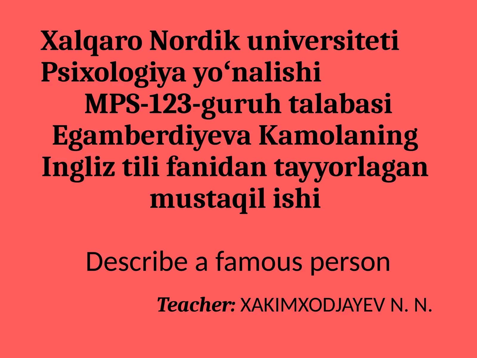 Describe a famous person Thomas Edison – A Remarkable Inventor
