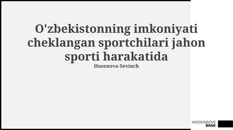 Sport maktablari va reabilitatsiya markazlari