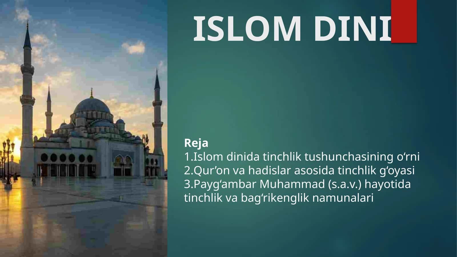 Islom Dini